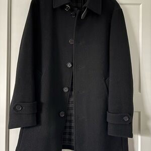 Burberry Black Label Men’s Wool Coat